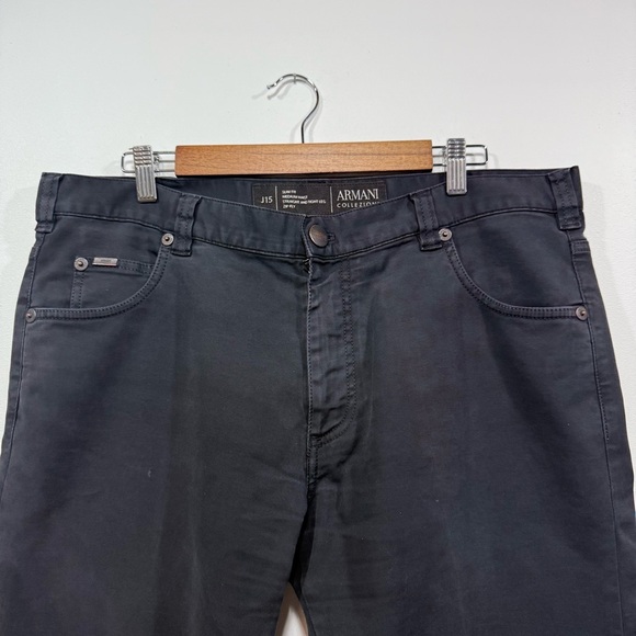 Armani Collezioni Men's Black Jeans - Picture 2 of 16